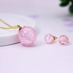 5 for $25 | NS7 | Pink Gold Necklace Set